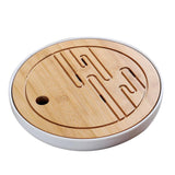 Max Bamboo Tea tray Drainage Water storage Kung Fu Tea Board White clouds