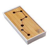 Max Kung Fu GongFu Tea Table Serving Tray Drainage Type White S Polestar