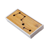 Max Kung Fu GongFu Tea Table Serving Tray Drainage Type White S Polestar