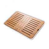 Max Kung Fu GongFu Tea Table Serving Tray Drainage Type White XL 1