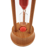 Maxbell Cute Sandglass Hourglass Sand Clock Timers Desktop Clock 3 Minutes Red - Aladdin Shoppers