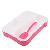 Maxbell Food Container Lunchbox Bento Box Lunch Case Mess Tin Meal Packing A Red