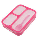 Maxbell Food Container Lunchbox Bento Box Lunch Case Mess Tin Meal Packing A Red