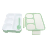 Maxbell Food Container Lunchbox Bento Box Lunch Case Mess Tin Meal Packing B Green
