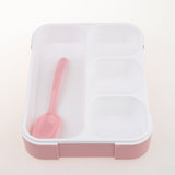 Maxbell Food Container Lunchbox Bento Box Lunch Case Mess Tin Meal Packing B Pink