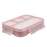Maxbell Food Container Lunchbox Bento Box Lunch Case Mess Tin Meal Packing B Pink
