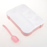 Maxbell Food Container Lunchbox Bento Box Lunch Case Mess Tin Meal Packing B Pink