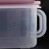Max Food Storage Containers Airtight Dry Food Container with LIDS Plastic Pink