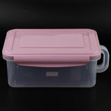 Max Food Storage Containers Airtight Dry Food Container with LIDS Plastic Pink