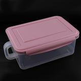Max Food Storage Containers Airtight Dry Food Container with LIDS Plastic Pink