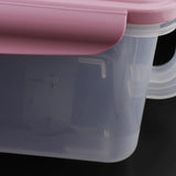 Max Food Storage Containers Airtight Dry Food Container with LIDS Plastic Pink