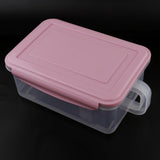 Max Food Storage Containers Airtight Dry Food Container with LIDS Plastic Pink