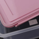 Max Food Storage Containers Airtight Dry Food Container with LIDS Plastic Pink
