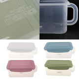 Max Food Storage Containers Airtight Dry Food Container with LIDS Plastic Pink
