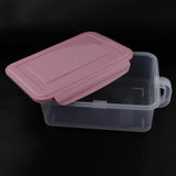 Max Food Storage Containers Airtight Dry Food Container with LIDS Plastic Pink