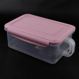Max Food Storage Containers Airtight Dry Food Container with LIDS Plastic Pink