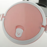 Max Student Stainless Steel Thermal Lunch Box Portable Tiffin Bento Box Pink