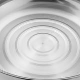 Max Stainless Steel Steam Cooker Steamer Pan Cook Pot Set Glass Lid  2 Tier A