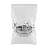 Max Stainless Steel Steam Cooker Steamer Pan Cook Pot Set Glass Lid  2 Tier A