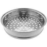 Max Stainless Steel Steam Cooker Steamer Pan Cook Pot Set Glass Lid  3 Tier A