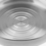 Max Stainless Steel Steam Cooker Steamer Pan Cook Pot Set Glass Lid  3 Tier A
