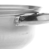 Max Stainless Steel Steam Cooker Steamer Pan Cook Pot Set Glass Lid  3 Tier A