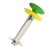 Max Stainless Steel Pineapple Corer Slicer Cutter Wedger Core Remover Green