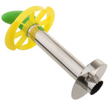 Max Stainless Steel Pineapple Corer Slicer Cutter Wedger Core Remover Green