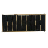 Max 9 Dividers Name Card Wooden business card case office desktop Black