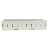 Max 9 Dividers Name Card Wooden business card case office desktop Warm white