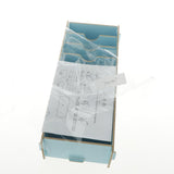 Max 9 Dividers Name Card Wooden business card case office desktop Light blue