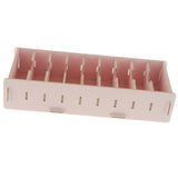 Max 9 Dividers Name Card Wooden business card case office desktop Light pink