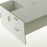 Max Computer Monitor Riser Speaker PC Laptop Screen Stand Desk Organizer  White