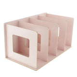 Max Multi-functional Storage CD Shelf Wooden DVD Rack Student Bookshelf Pink