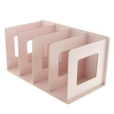 Max Multi-functional Storage CD Shelf Wooden DVD Rack Student Bookshelf Pink