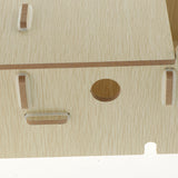 Max Wood Monitor Stand Drawers Computer Laptop Printer Riser Desk  Rice white