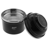 Max Stainless Steel Thermal Lunch Box Stackable Insulated Bento Box 900ML Black