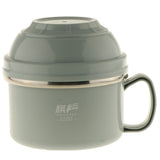 Max Stainless Steel Thermal Lunch Box Stackable Insulated Bento Box 900ML Blue