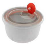 Max Double Wall Stainless Steel Noodles Bowl with Lid Dinner Soup Bowl 13.8cm