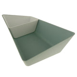 Max Plastic Multi-functional Fruit Plate Snack Tray Jewellery Box Blue