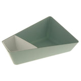 Max Plastic Multi-functional Fruit Plate Snack Tray Jewellery Box Blue