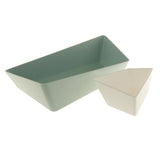 Max Plastic Multi-functional Fruit Plate Snack Tray Jewellery Box Blue