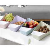 Max Plastic Multi-functional Fruit Plate Snack Tray Jewellery Box Pink