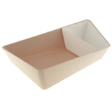 Max Plastic Multi-functional Fruit Plate Snack Tray Jewellery Box Pink