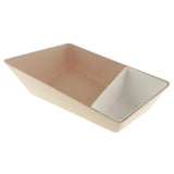 Max Plastic Multi-functional Fruit Plate Snack Tray Jewellery Box Pink