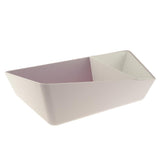 Max Plastic Multi-functional Fruit Plate Snack Tray Jewellery Box Purple