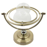Max 15 minute Rotating Hourglass Sandglass Globe Sand Timer Home Decor 2 Ring
