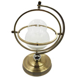 Max 15 minute Rotating Hourglass Sandglass Globe Sand Timer Home Decor 3 Ring