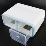 Max Plastic Underwear Storage Organizer Socks Ties Bra Container Drawer Blue