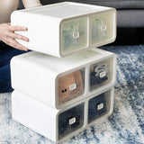 Max Plastic Underwear Storage Organizer Socks Ties Bra Container Drawer Blue